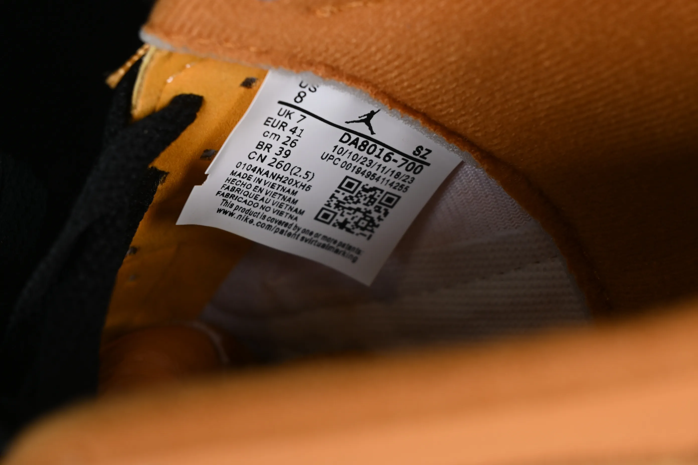 All categories Air Jordan Jordan series basketball shoes Air Jordan 5 Z version Air Jordan Retro Low AJ5 Joe 5 wheat yellow low-top basketball shoes DA8016-700